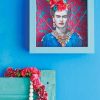 Tropical Frida kahlo Paint by numbers