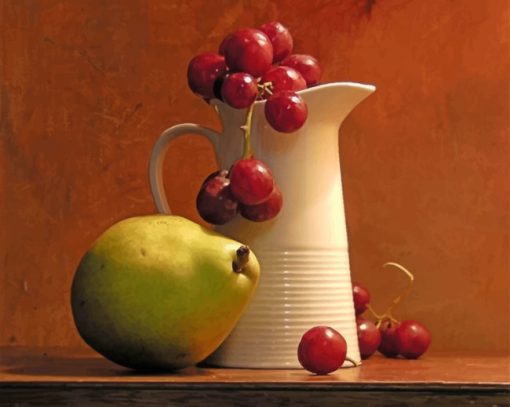 Fruits Still Life paint by numbers