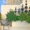 Tropical House Garden Paint by numbers