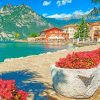 Aesthetic Lake Garda paint by numbers