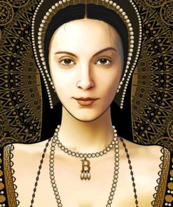 Anne Boleyn paint by numbers