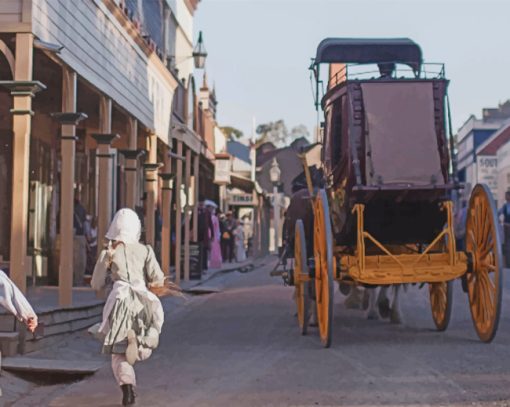 Sovereign Hill Australia paint by numbers