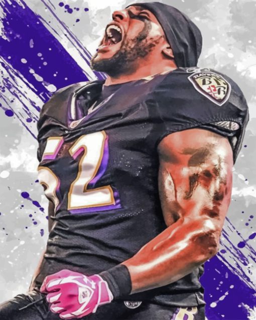 Baltimore Ravens Paint by numbers