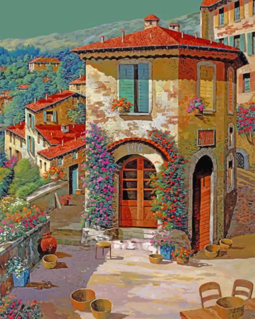 Beautiful Italy Paint by numbers