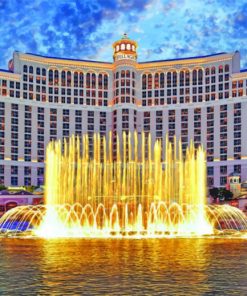 Bellagio Las Vegas paint by numbers