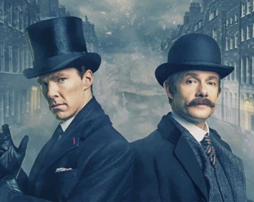 Martin And Benedict The Abominable Bride Paint by numbers