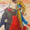 Bullfighter Paint by numbers