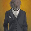 Classy Wolf paint by numbers