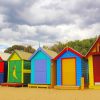 Australian Beach Hut Paint by numbers