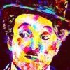 Charlie Chaplin Art Paint by numbers