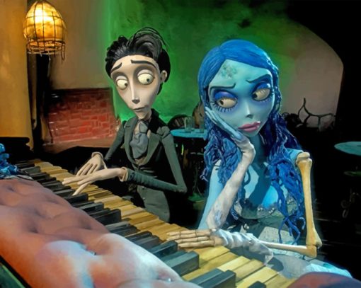 Corpse Bride paint by numbers