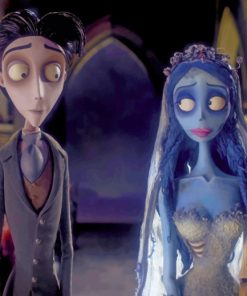 Corpse Bride Movie paint by numbers