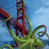 Cthulhu And Bridge paint by numbers