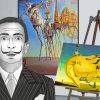 Dali Salvador paint by numbers