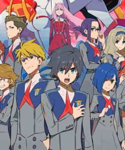 Darling In The Franxx Paint by numbers