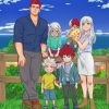 Shoto Todoroki Family paint by numbers