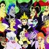 Disney Villains paint by number