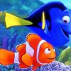 Finding Nemo Fish Paint by numbers