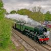 Flying Scotsman Train Paint by numbers