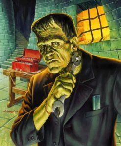 Frankenstein Paint by numbers