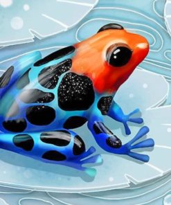 Poison Dart Frogs Paint by numbers