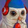 Gamer Owl paint by numbers