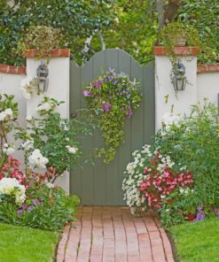 Garden Door Paint by numbers