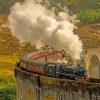 Glenfinnan Viaduct paint by numbers