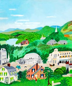 Grandma Moses Art Paint by numbers