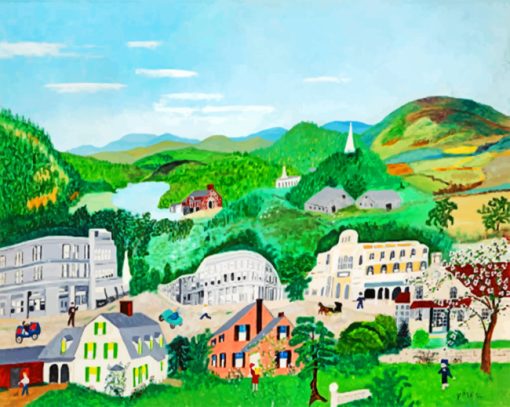 Grandma Moses Art Paint by numbers