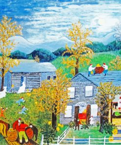 Grandma Moses Art Paint by numbers