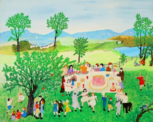 Grandma Moses Paint by numbers