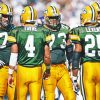 Green Bay Packers Players paint by numbers