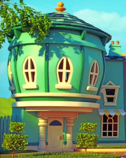 Green House Paint by numbers