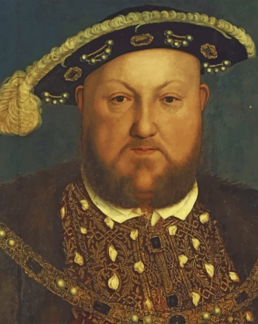 Henry VIII Paint by numbers