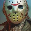 Scary Jason Voorhees Paint by numbers