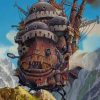 Howls Moving Castle Studio Ghibli Paint by numbers