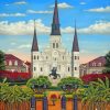 Jackson Square Judy paint by numbers