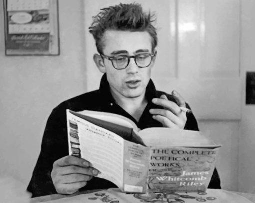 James Dean paint by numbers