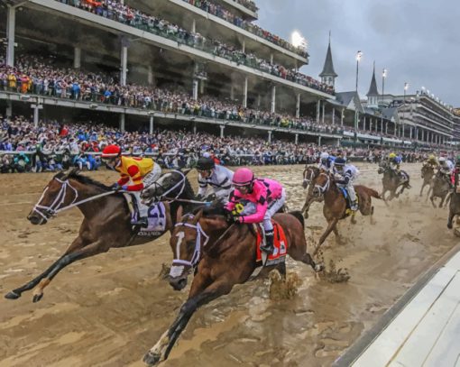 Kentucky Derby Paint by numbers