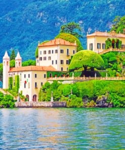 lake Como Italy Paint by numbers