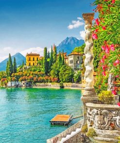 lake Como Italy Paint by numbers