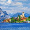 Lake Garda paint by numbers