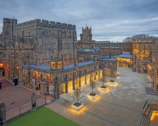 Lancaster Castle paint by numbers