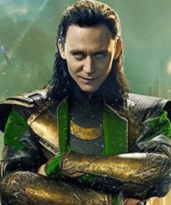 Loki Tom Hiddleston paint by numbers