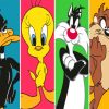 Looney Tunes Characters Paint by numbers