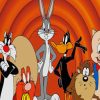 Looney Tunes paint by numbers