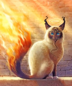 Magic Cat Paint by numbers