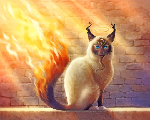 Magic Cat Paint by numbers