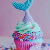 Mermaid Cupcake Paint by numbers